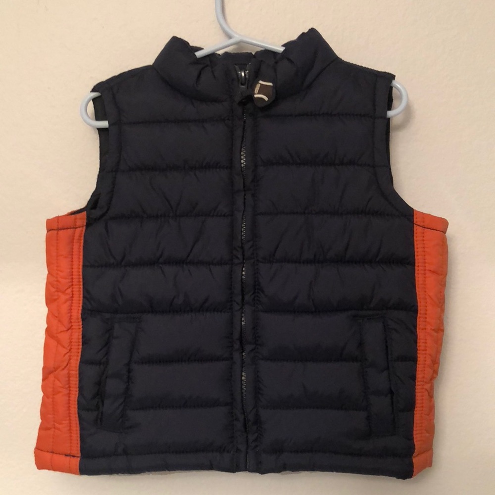 Gymboree football puffer vest